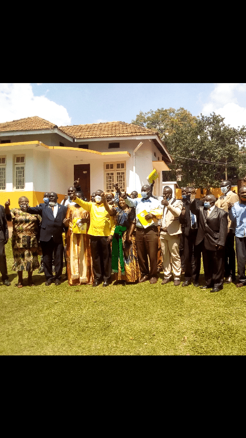 Some of the defectors at NRM Secretariat